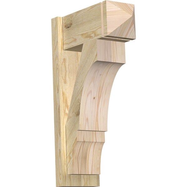 Ekena Millwork Balboa Arts & Crafts Rough Sawn Outlooker, Douglas Fir, 8"W x 18"D x 30"H OUT08X18X30BOA03RDF - main